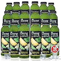 Vista 28 de O2 Living Juice - Bebida prensada en frío, paquete variado de sabores – Bebidas de jugo orgánico – Sin azúcares añadidos o agua, dulzura natural
