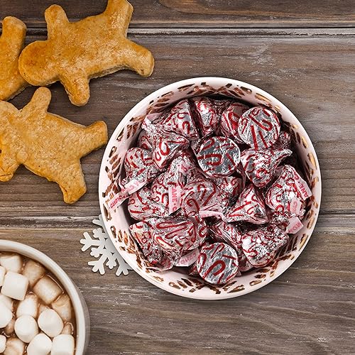 Miniatura 4 de Hershey's KISSES Candy Cane Holiday & Christmas Candy, 6.35 oz