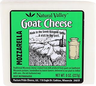 NATURAL VALLEY CHEESE GOAT MOZZ STYLE 8OZ