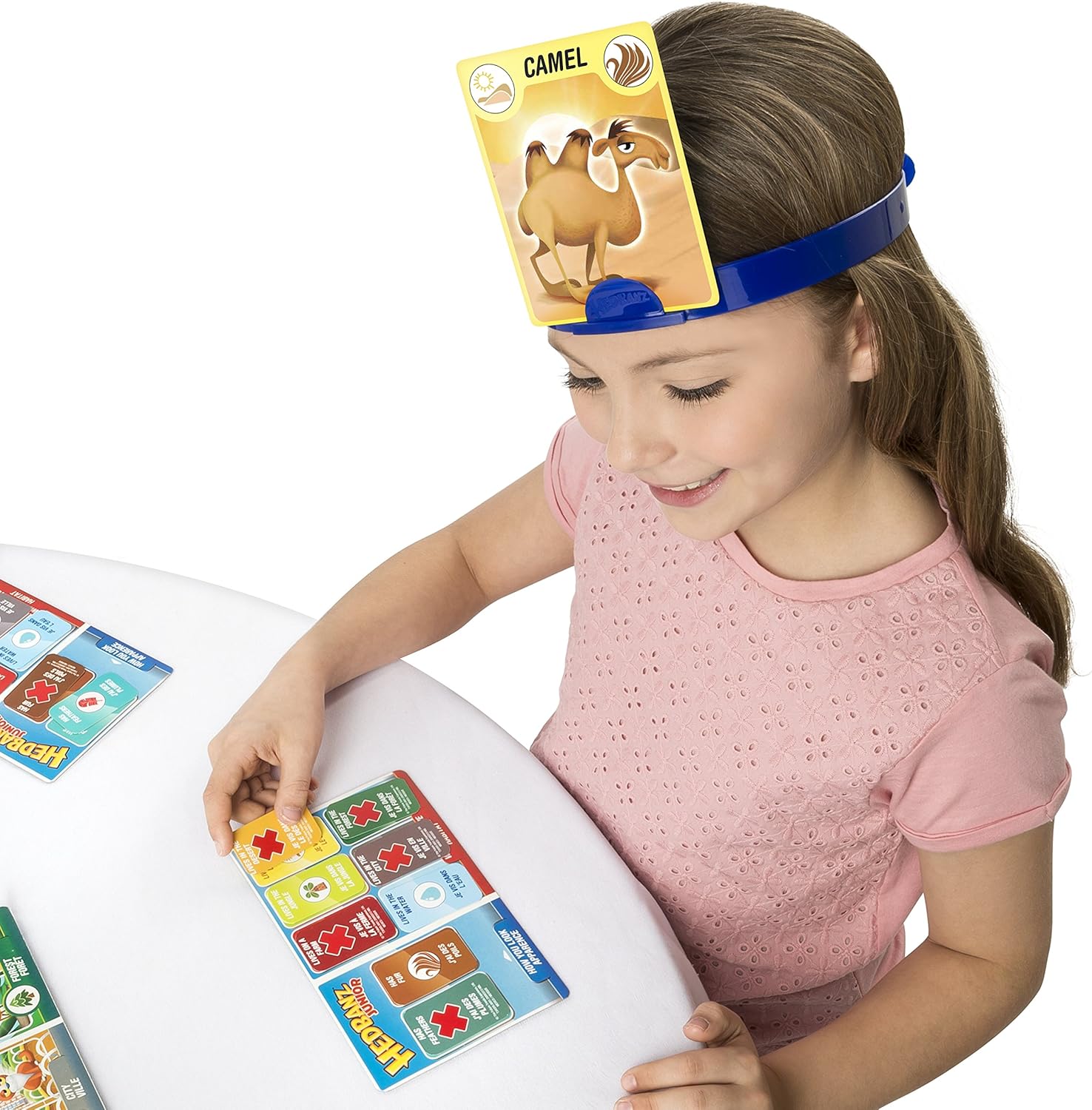 HedBanz – HedBanz Jr. Family Board Game for Kids Age 5 and Up