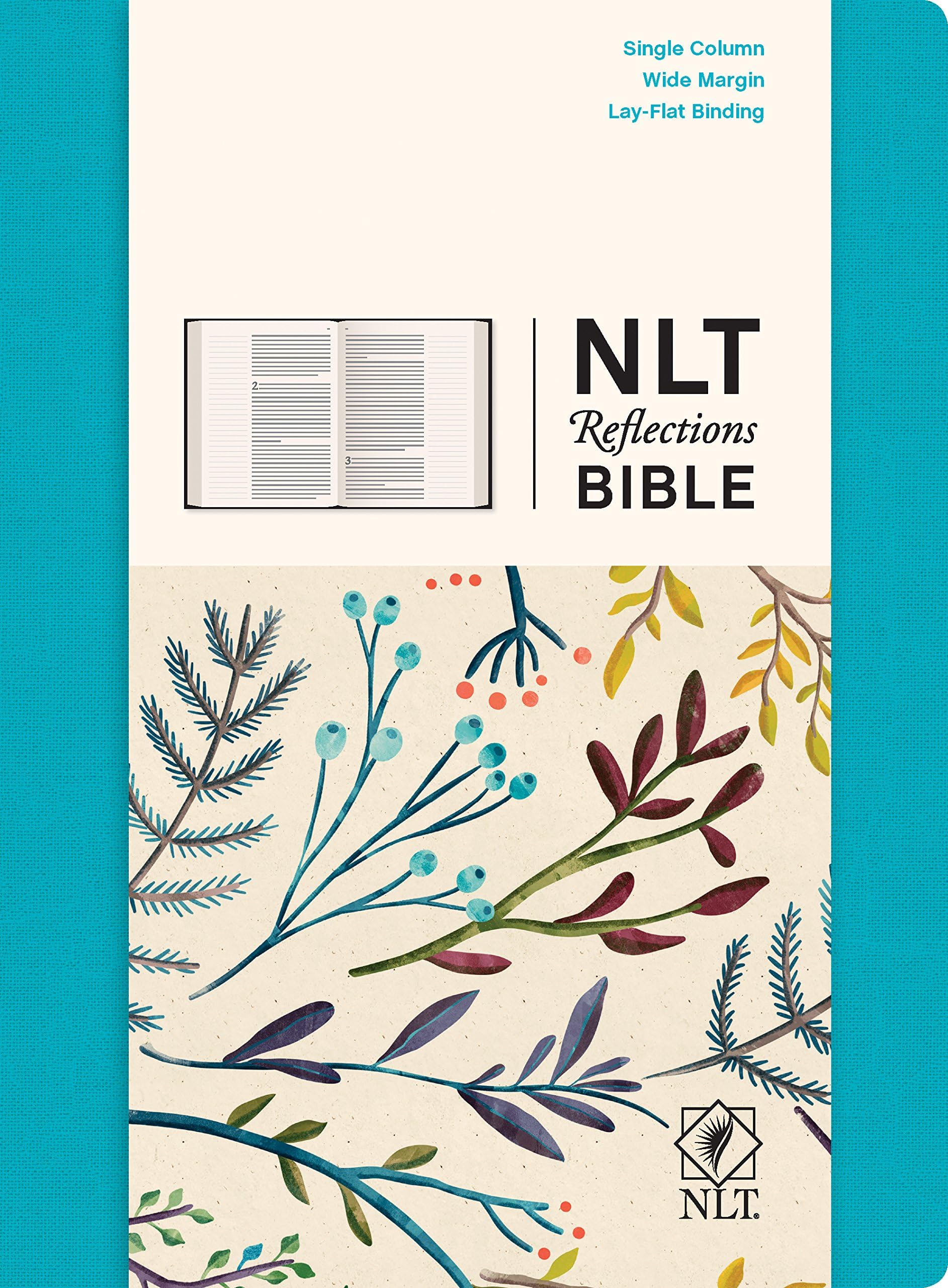 NLT Reflections Bible, Oceans Blue