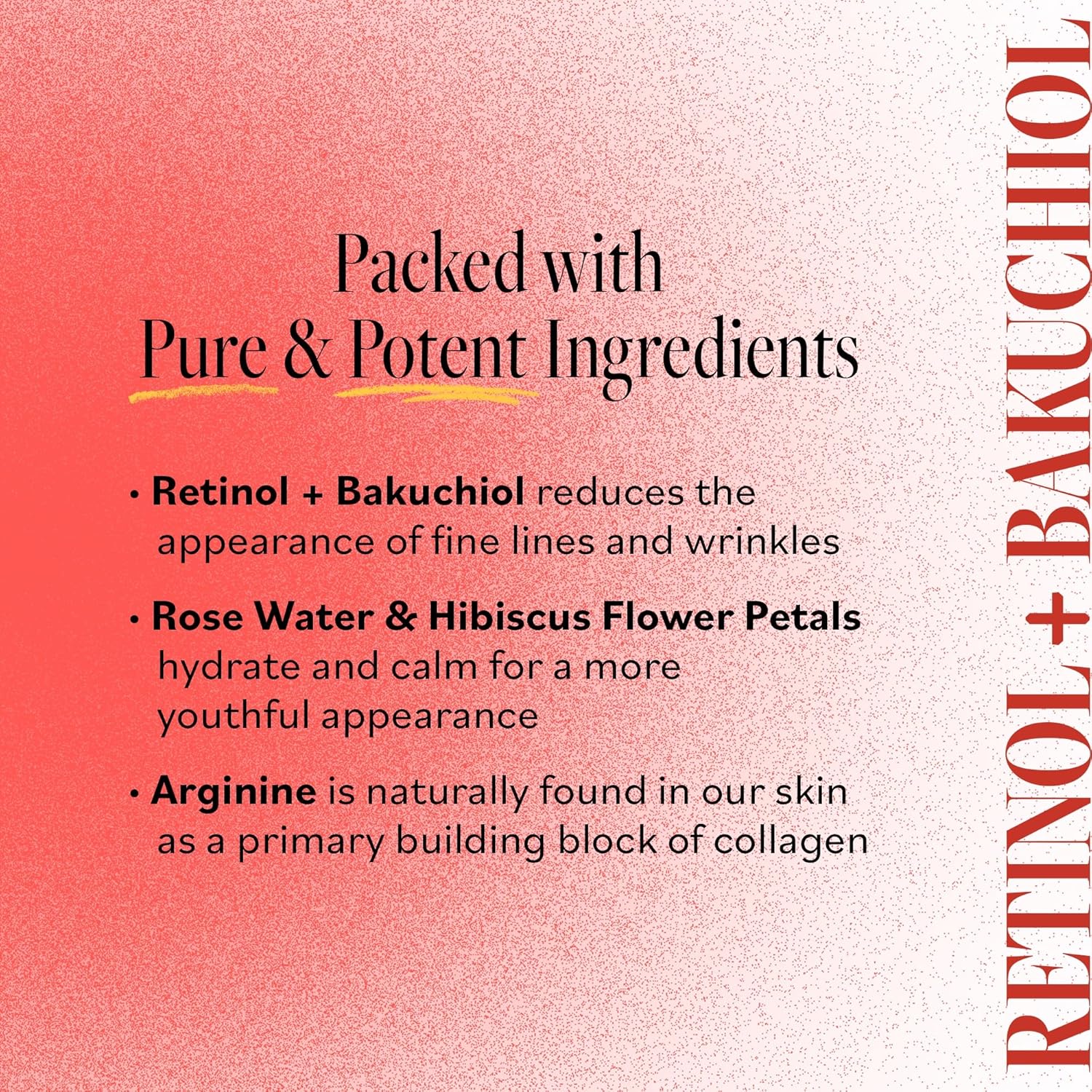 Derma E Retinol + Bakuchiol Under Eye Patches (30 Pairs) Non-Irritating, Line Smoothing Hydro Gel Eye Patches with Rose Water & Real Hibiscus Petals, Helps Reduce Fine Lines, Crow's Feet, 60ct - Image 4