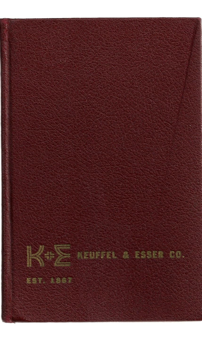 Keuffel & Esser Co Trade Catalog Keuffel, Esser Books