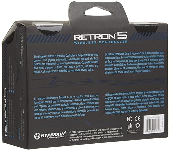 Hyperkin RetroN 5 Bluetooth Wireless Controller (Gray)