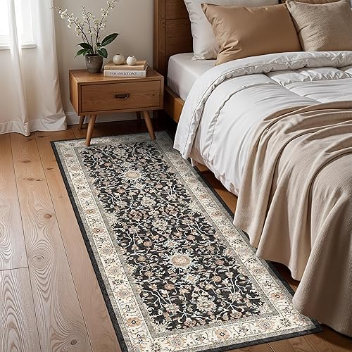 Miniatura 16 de Alfombra Pasillo Lavable 2x10 - Alfombra de Pasillo Alfombras y Tapetes de Cocina Antideslizante Lavable Impermeable Alfombra Pasillo para Sala