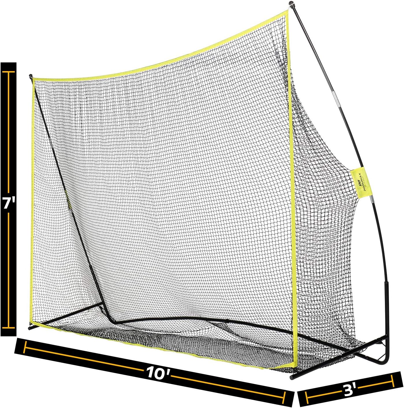PodiuMax 10x7ft Golf Hitting Net | Driving Range for Backyard & Indoor | Also Suitable for Soccer, Baseball, Softball Practice : Sports & Outdoors