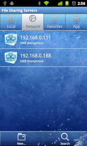 File Expert Ice Blue Theme