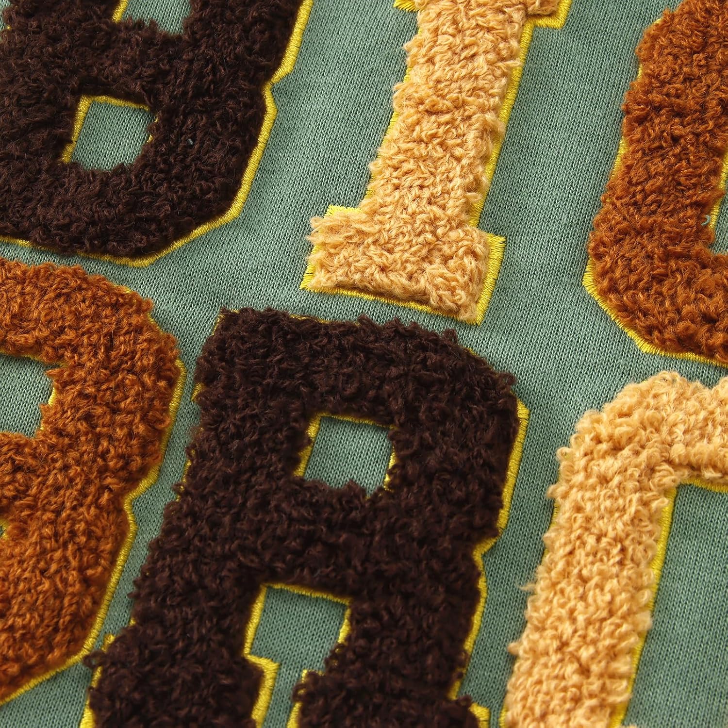 BOUTIKOME Big Brother Sweatshirt Toddler Baby Boy Big Bro Embroidery Chenille Patch Shirts Fall Pullover Announcement Tops - Image 7