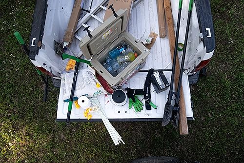 Miniatura 7 de Hooyman Excavadora de agujeros para postes con construcción resistente, asas antideslizantes de agarre en H, núcleo de fibra de vidrio duradero