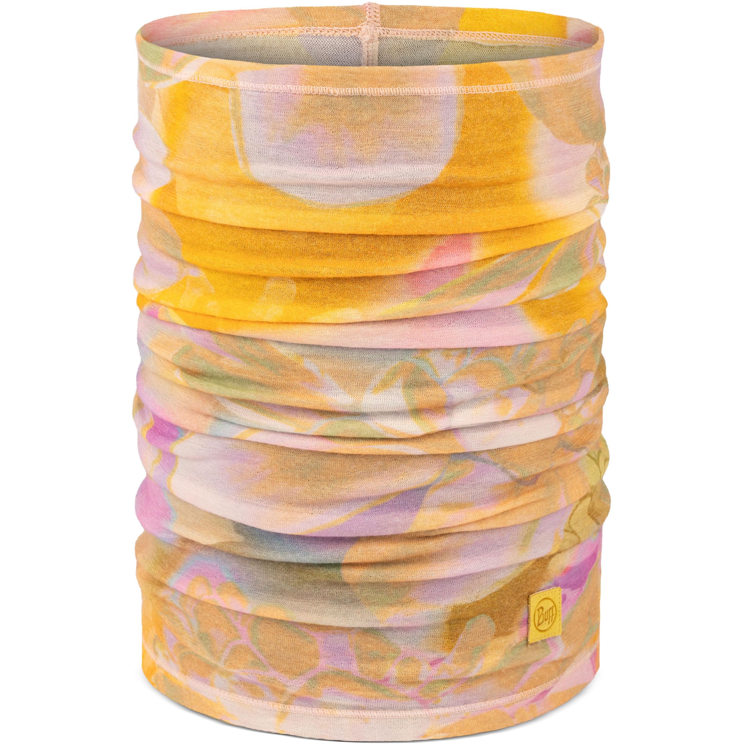 Buff Women's Yellow Merino Lightweight Multifunctional Bandana By