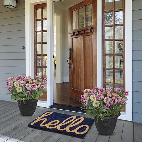 Miniatura 5 de Fab Habitat Tapete tejido a mano  Tapete de entrada para patio, puerta de entrada  Decorativo para todas las estaciones