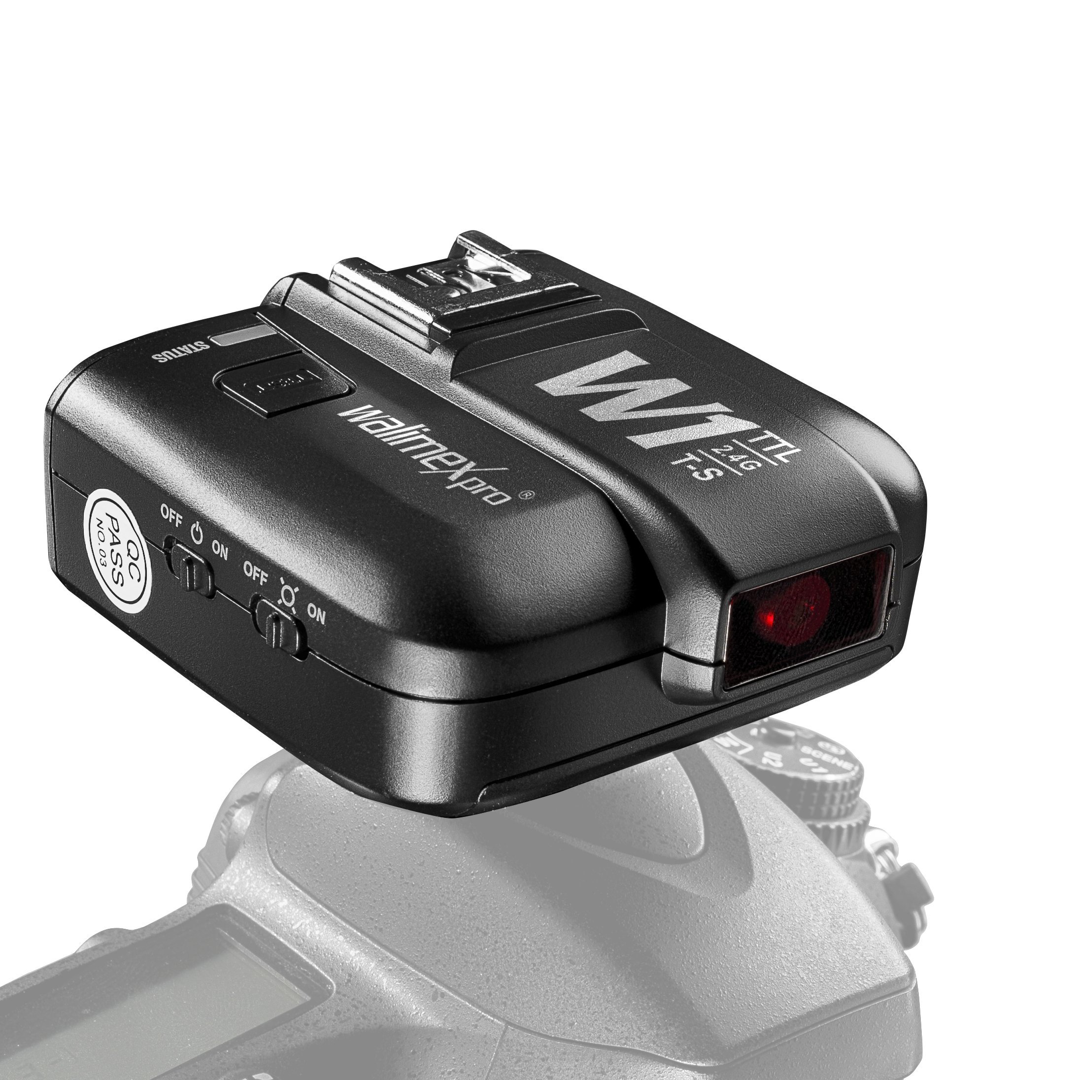 Walimex pro Funkauslöser W1 TTL T-S für Sony Kamera, Funk Fernbedienung und Funk Auslöser für Flash2Go 600 TTL, Light Shooter 360 TTL, Transmitter