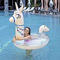 Vista 2 de PoolCandy Tubos inflables de piscina y anillos de natación para animales