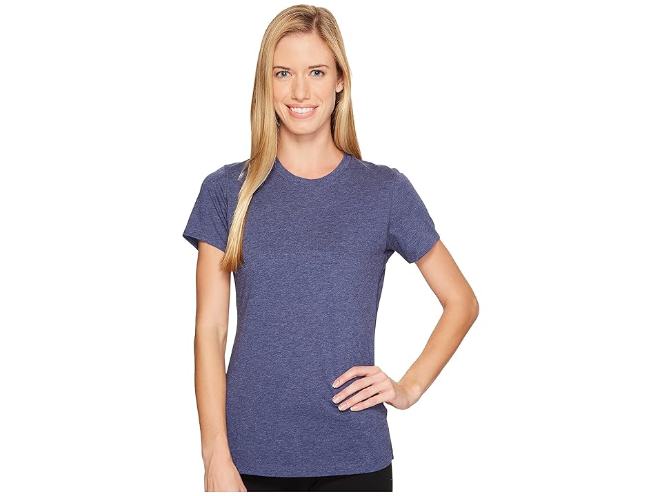 

New Balance Heather Tech Tee (Pigment Heather) Women's T Shirt, Black