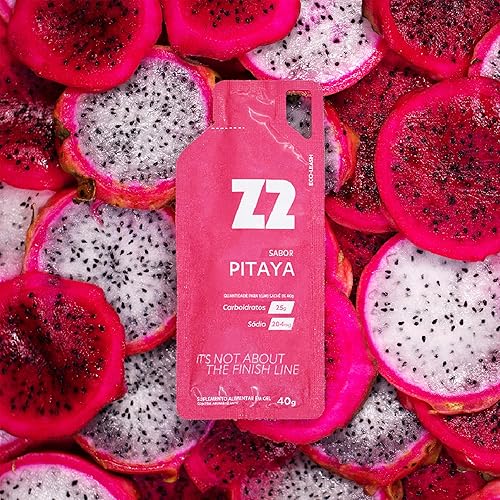 Miniatura 7 de Z2 Dragon Fruit Energy Gel Performance - 0.88 oz de carbohidratos, 204 mg de sodio, electrolitos, antes y durante el entrenamiento, aumenta la