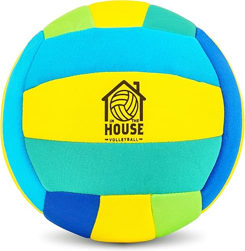 in The House - Pelota de voleibol suave para interiores para niños y niñas (a partir de 3 años), sensación realista, pelota de entrenamiento para