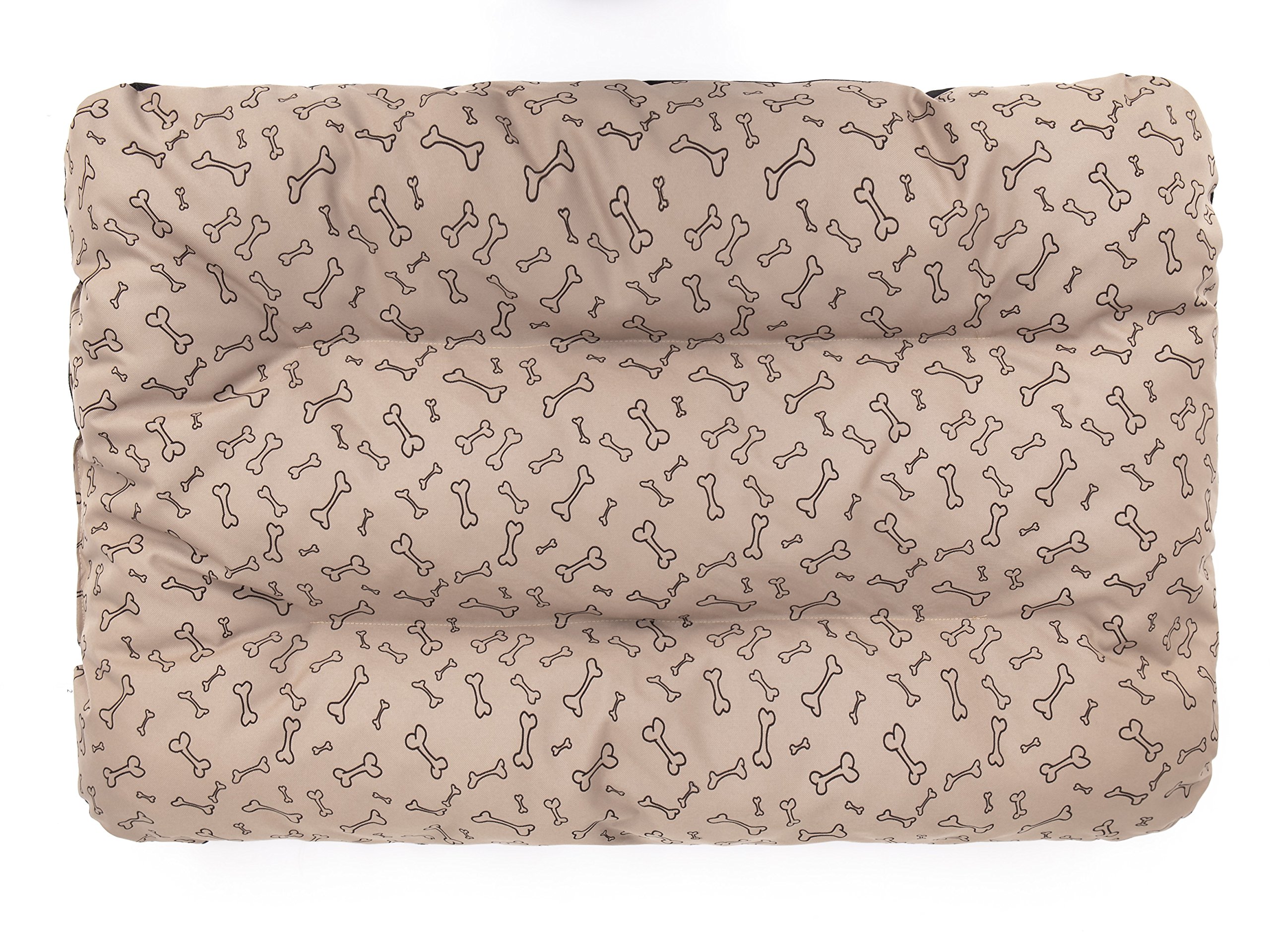 Cama para perros, sofá para perros, cojín para perros, sofá, colchón, cama, cama para mascotas, suave, cojín R2 – 100 x 70 cm, color beige