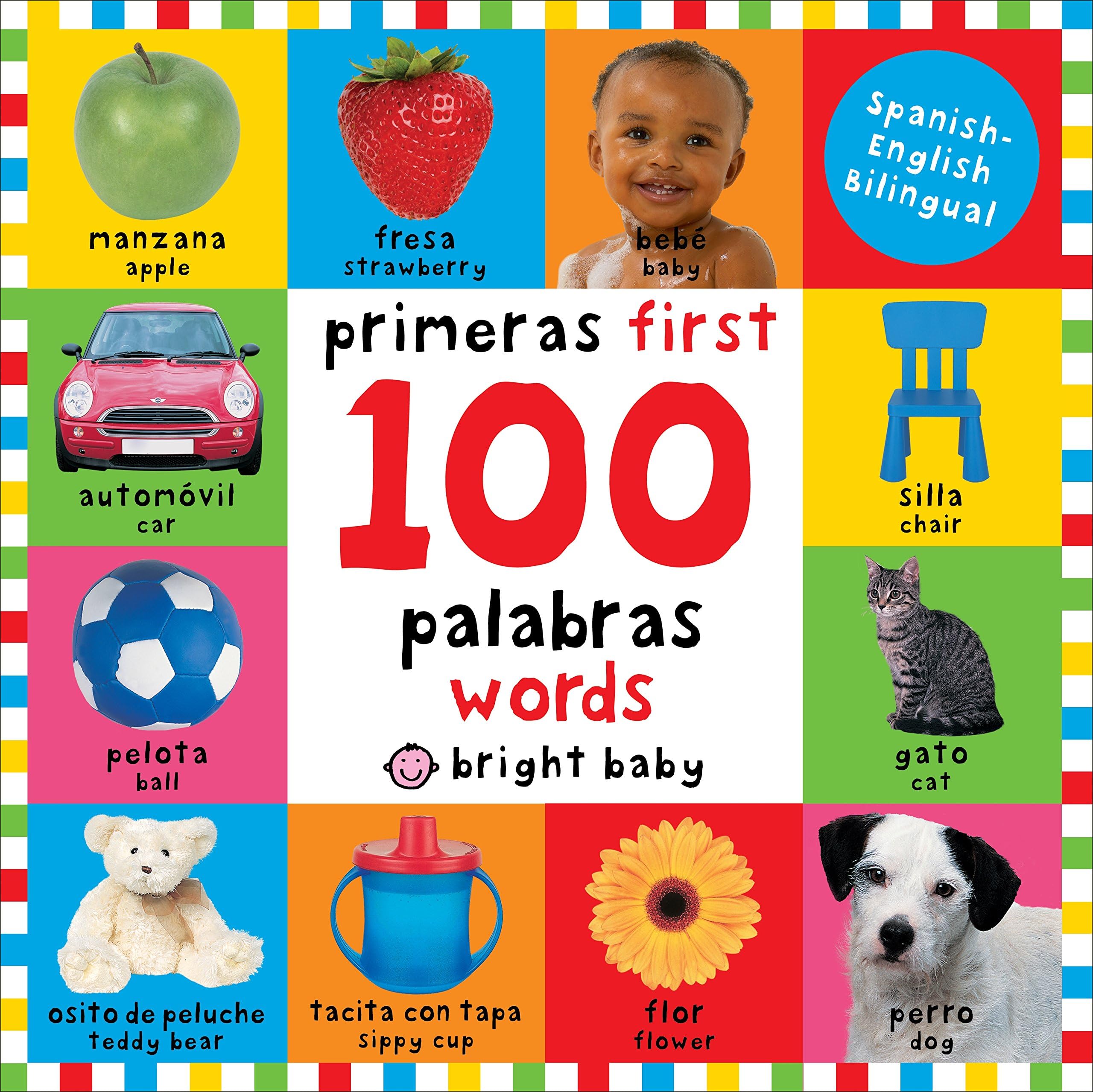 First 100 Big Board: First 100 Words / Primera 100 Palabras Bilingual: The Bestselling Book, in both Spanish and English! (Spanish Edition)