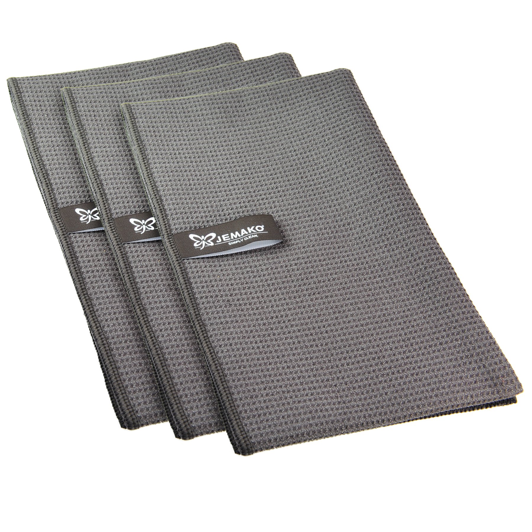 Jemako Trockentücher im 3er Set Gross 45 x 80 cm (Taupe)