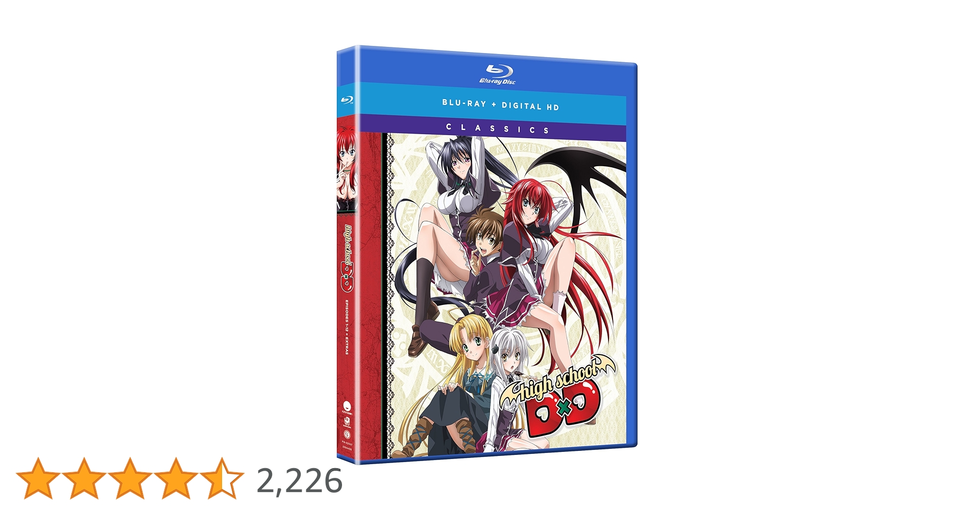 Amazon.co.jp: High School DxD Classics Blu-Ray(ハイスクールD×D 第1