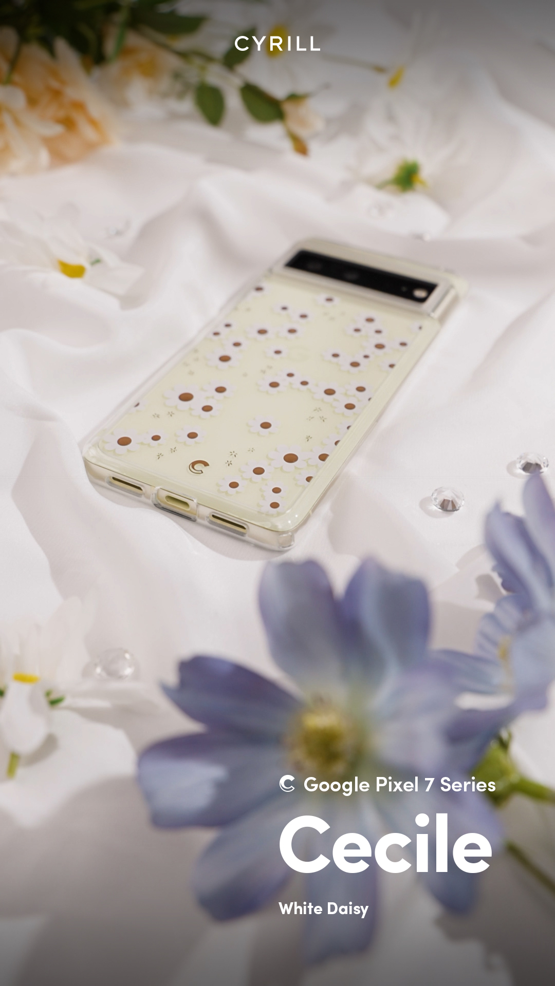 CYRILL by Spigen Stone Cover Compatibile con Pixel 7 (2022