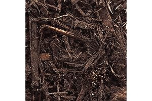 Premium Quality Brown Mulch for Landscaping and Gardening (0.2 Cubic Feet)