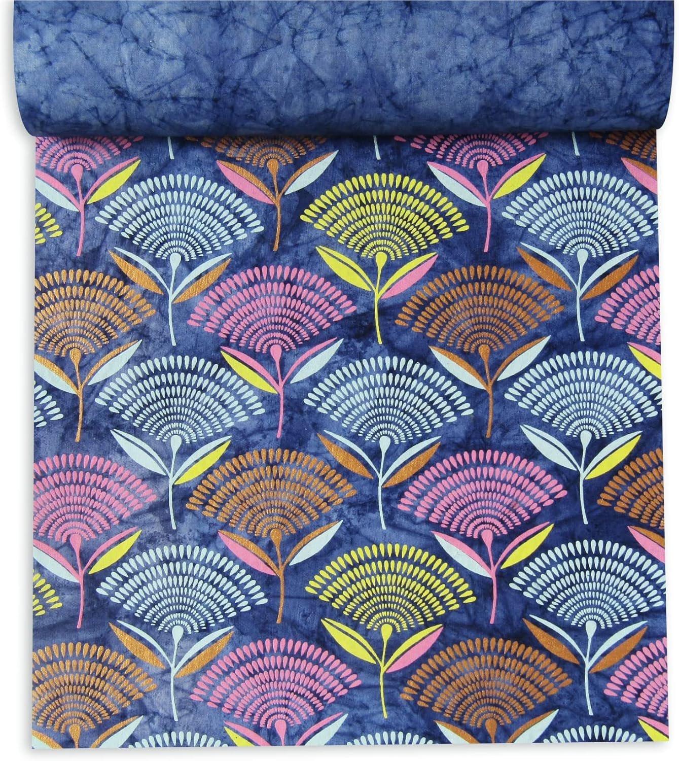 Paperhues Cool Colors Collection Handmade Scrapbook Papers 12x12" Pad, 24 Sheets.