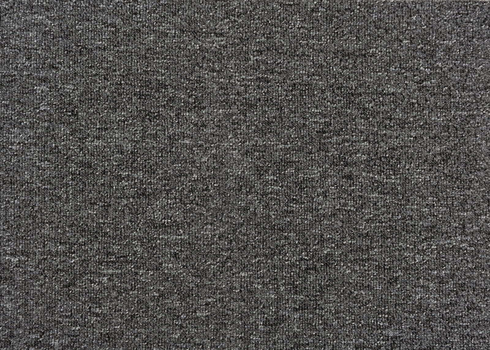 Teppichboden Meterware Auslegware Schlinge gemustert | 4m 5m breit, dunkel-grau anthrazit, 400x400cm
