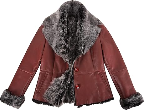 Carrie CH Hoxton Ladies Spanish Sheepskin Leather jacket Natural