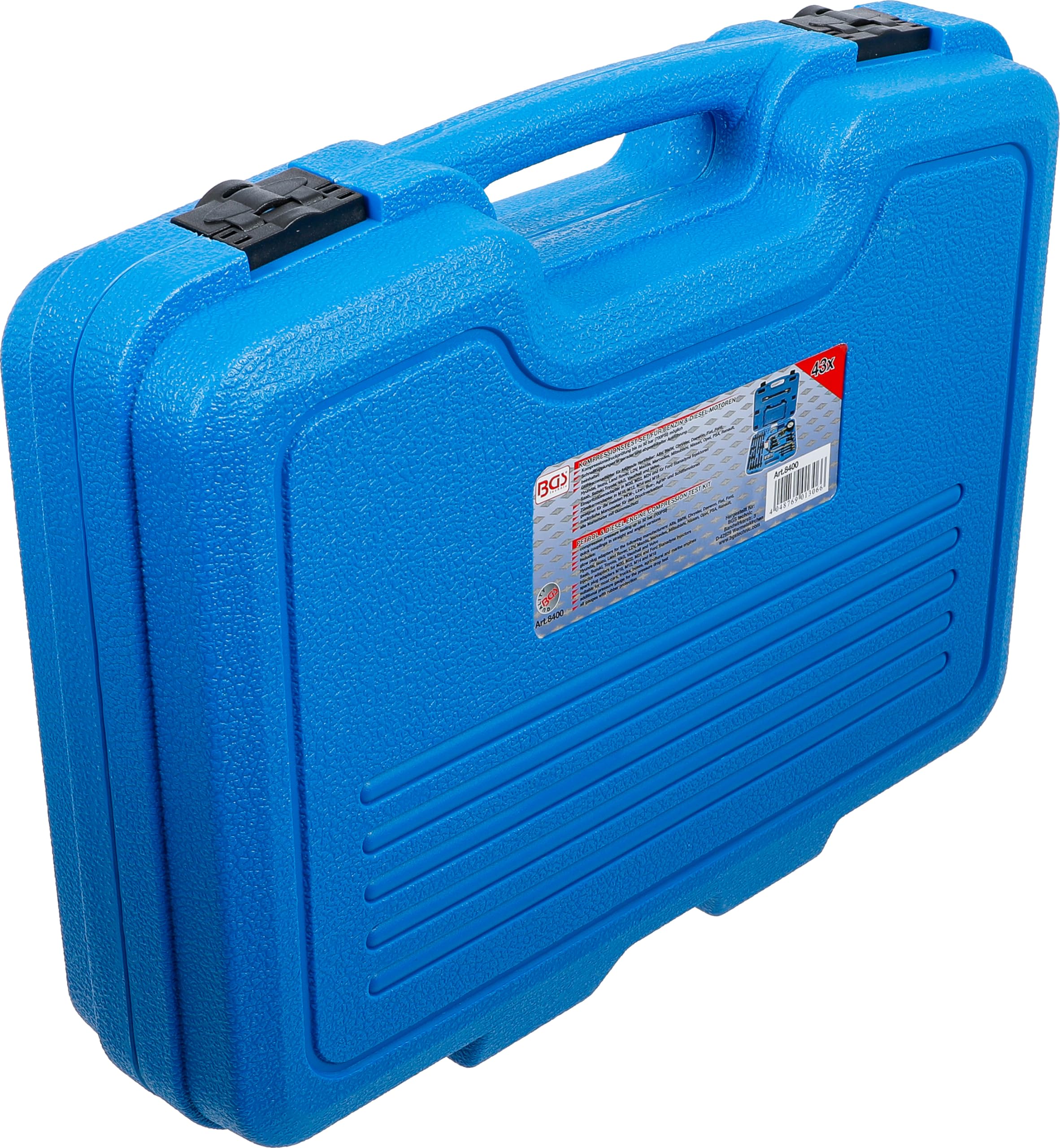 BGS 8400 | Set tester compressione per motori a benzina e diesel