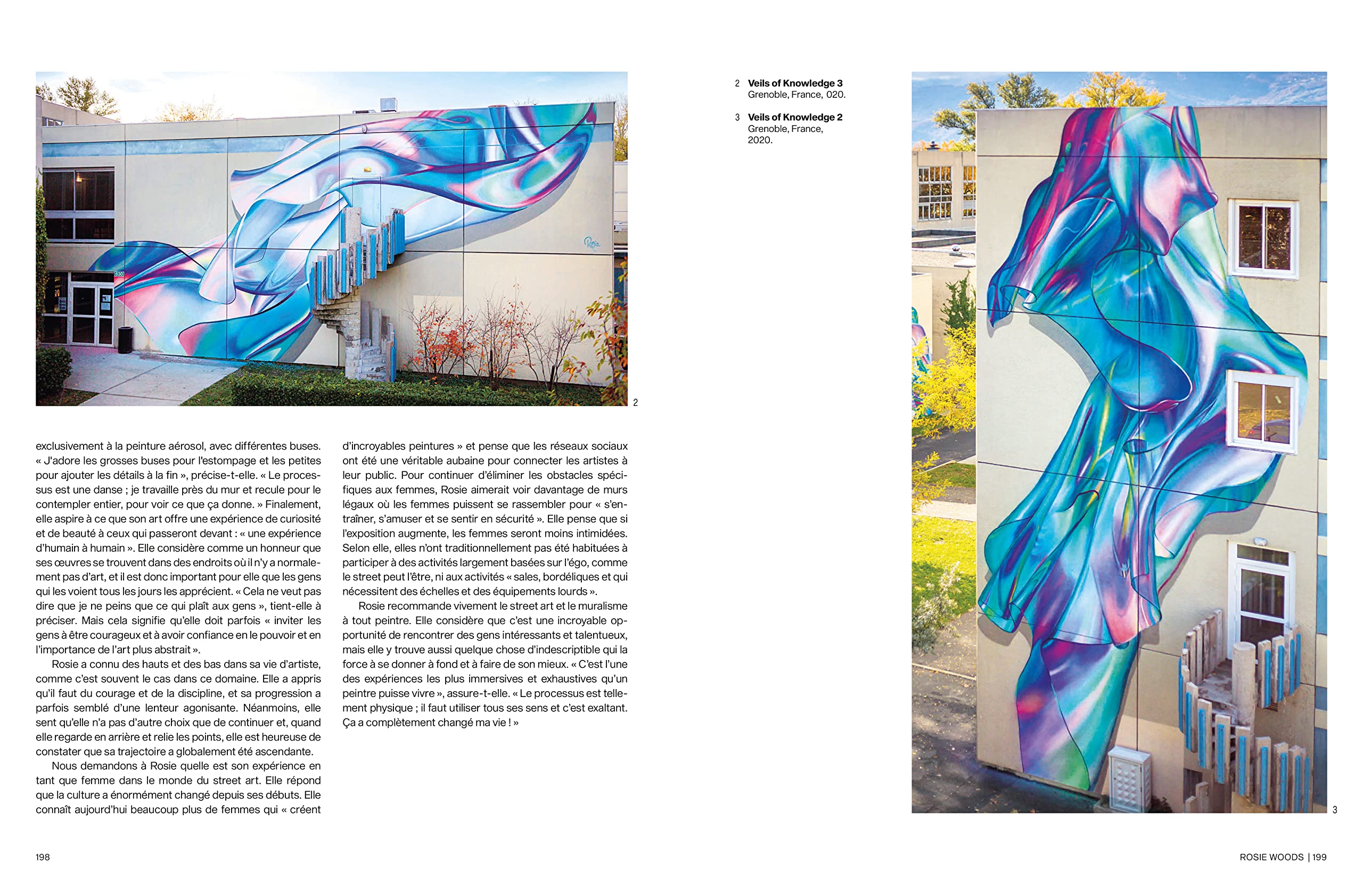Les femmes dans le Street Art. 50+ artistes contemporaines