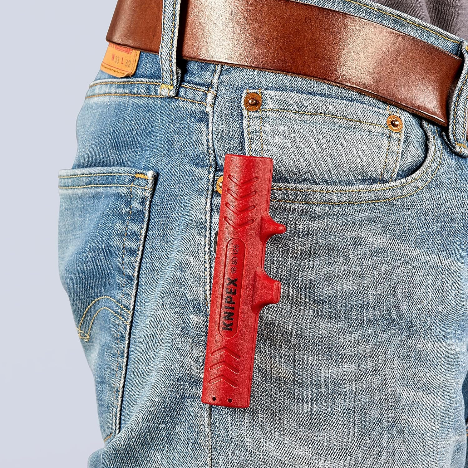 KNIPEX Uniwersalne narzędzie do ściągania izolacji w blister 125 mm, 16 80 125 SB