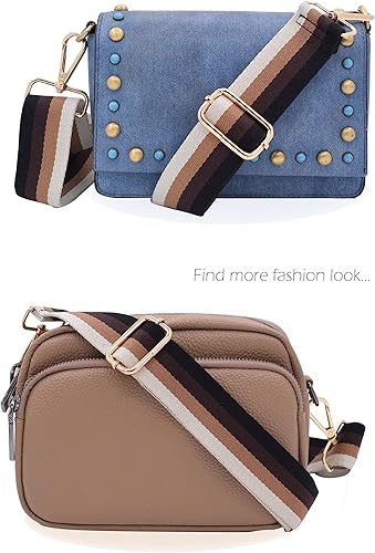 Miniatura 5 de Correas de repuesto para bolso, correa ajustable para bolsos, correa ancha para el hombro para mujeres y hombres, monederos de guitarra