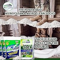 Vista 6 de Limpieza de derrames superabsorbente y encapsulante de hasta 24 libras, para uso doméstico, comercial e industrial para aceite, anticongelante