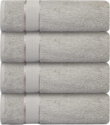 Toallas de baño de lujo, 100% algodón, ultra suaves, de felpa, gruesas, esponjosas, altamente absorbentes, de secado rápido, para el hogar,