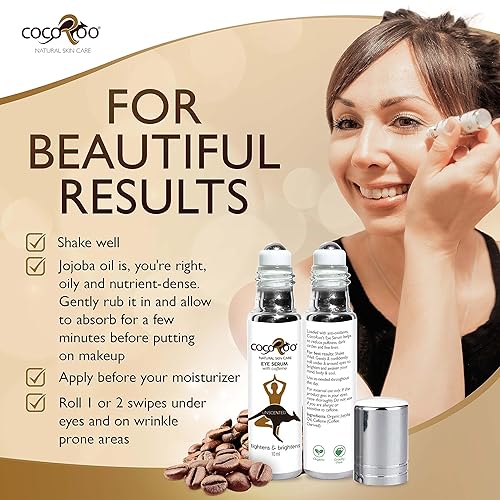 Miniatura 6 de Suero para ojos con cafeína 100% puro, natural y vegano (sin perfume)