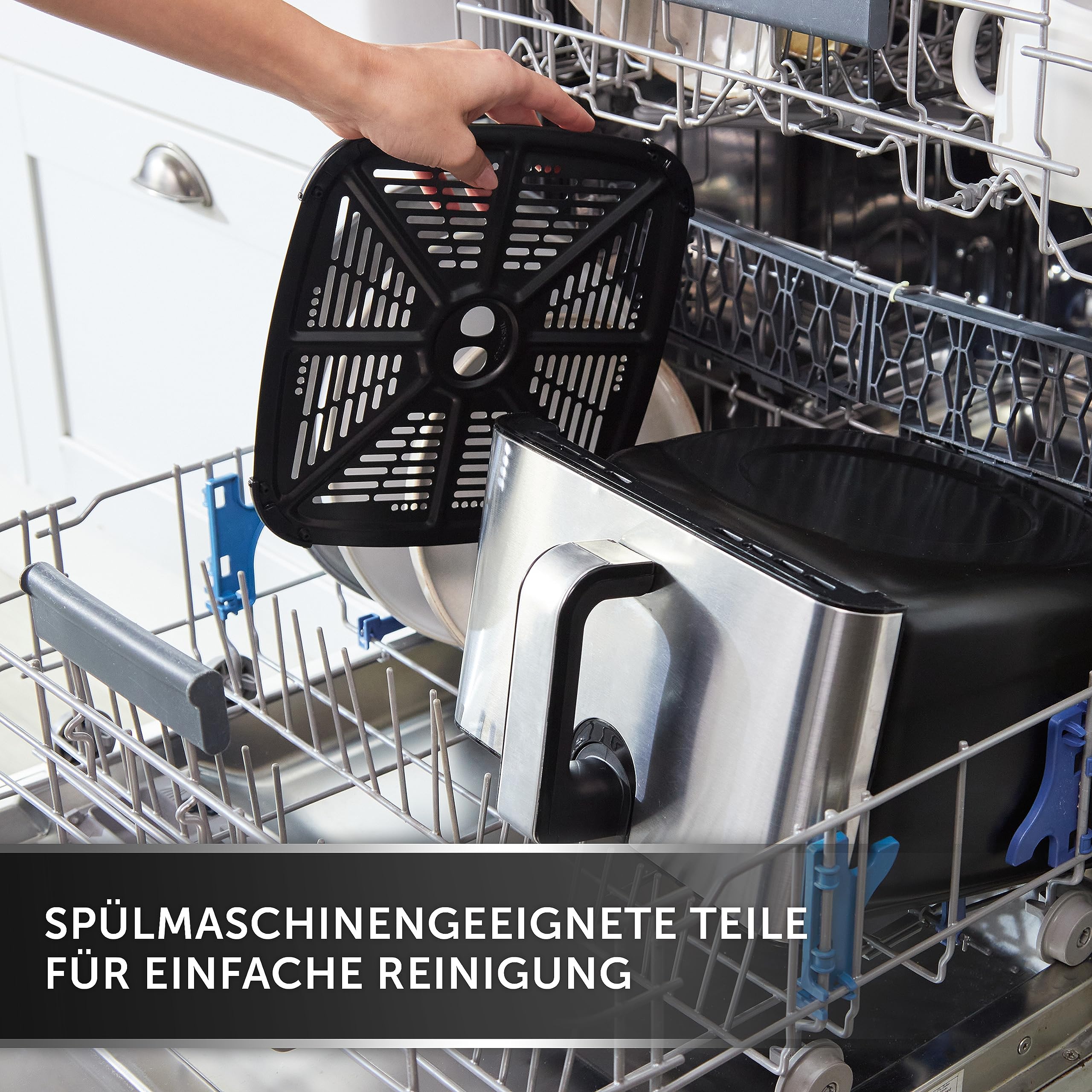 Breville Halo cyfrowa frytkownica na gorące powietrze, 1700 W, zapewnia szybsze rezultaty, 50% bardziej energooszczędna, duża pojemność: 9 l, duża pojemność: 65% więcej miejsca do gotowania, pieczenie