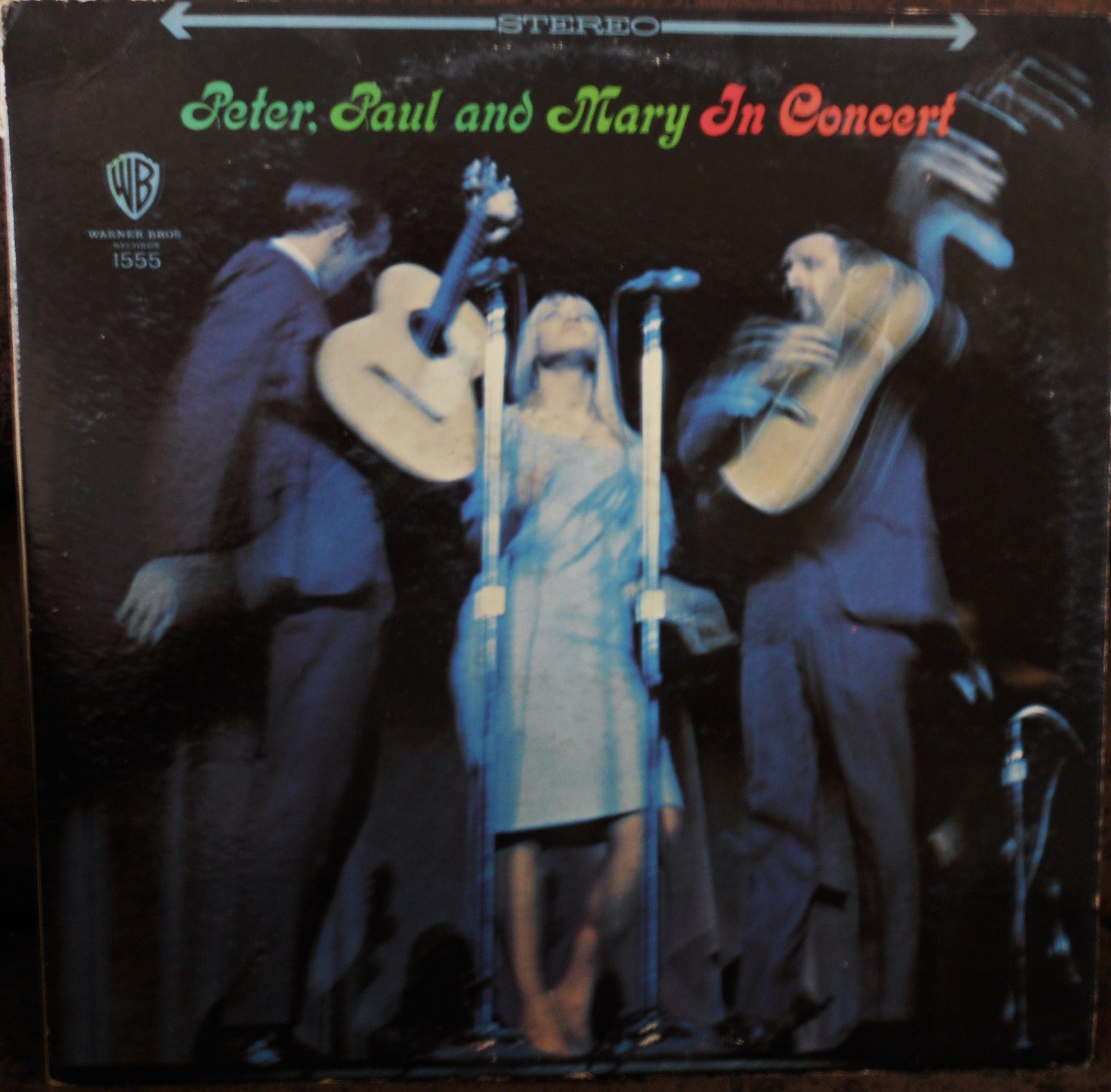 Amazon.com: Peter Paul & Mary In Concert Live Double Album Warner