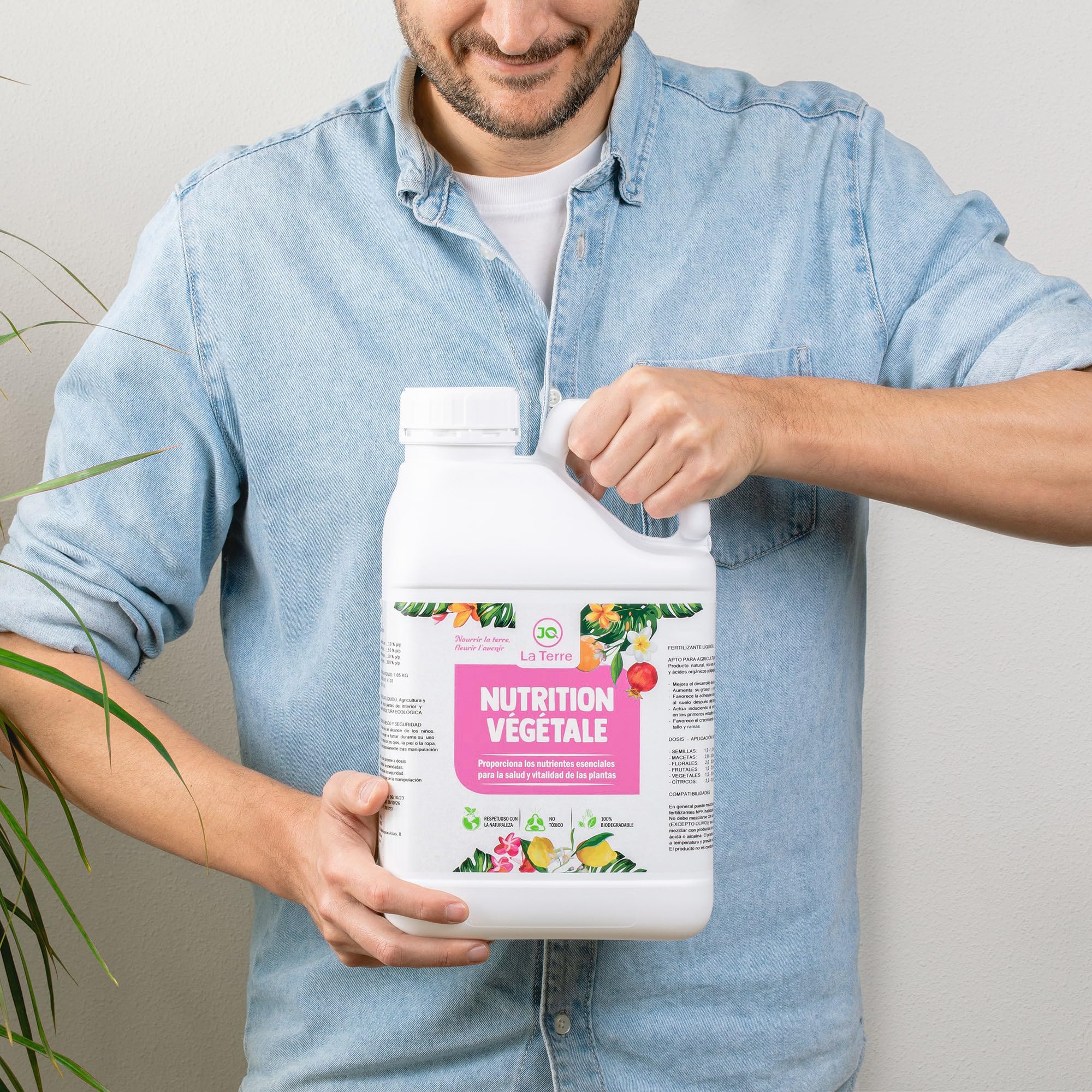 CALCIO LIQUIDO PARA PLANTAS DE 5 LITROS, CALCIO PARA TOMATES al 10%, corrector de carencias, fertilizante tomates y pimientos
