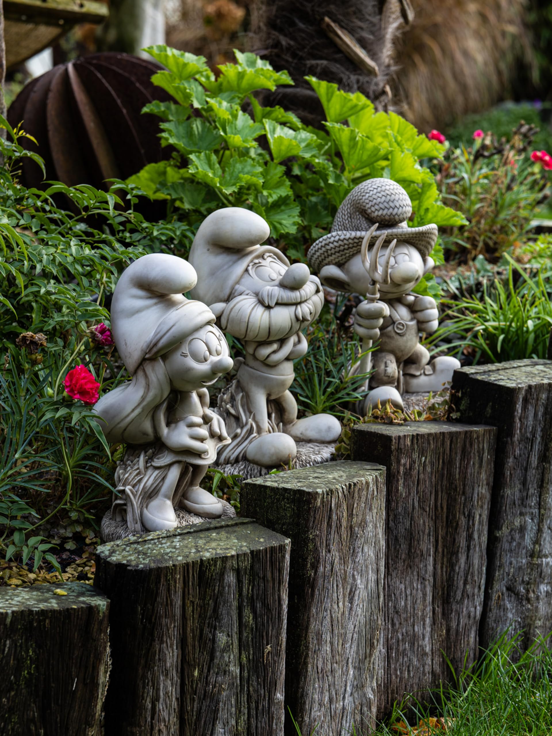 Vidroflor Kunststein Die Schlümpfe Papa Schlumpf, Klein
