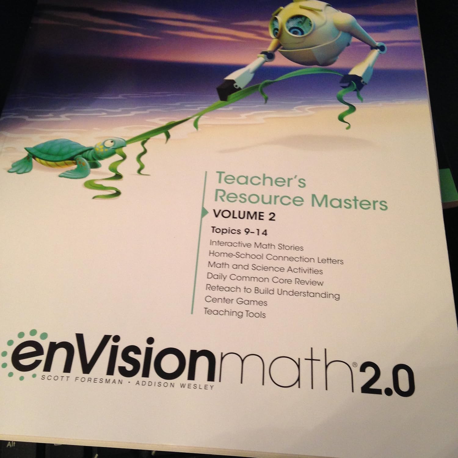 enVision Math 2.0, Teacher's Resource Masters, Grade K, Volume 2 ...