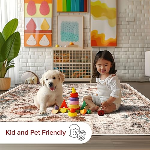 Miniatura 7 de nuLOOM Cecil - Alfombra de pasillo floral vintage, 2 pies 6 pulgadas x 8 pies, beige, rectangular