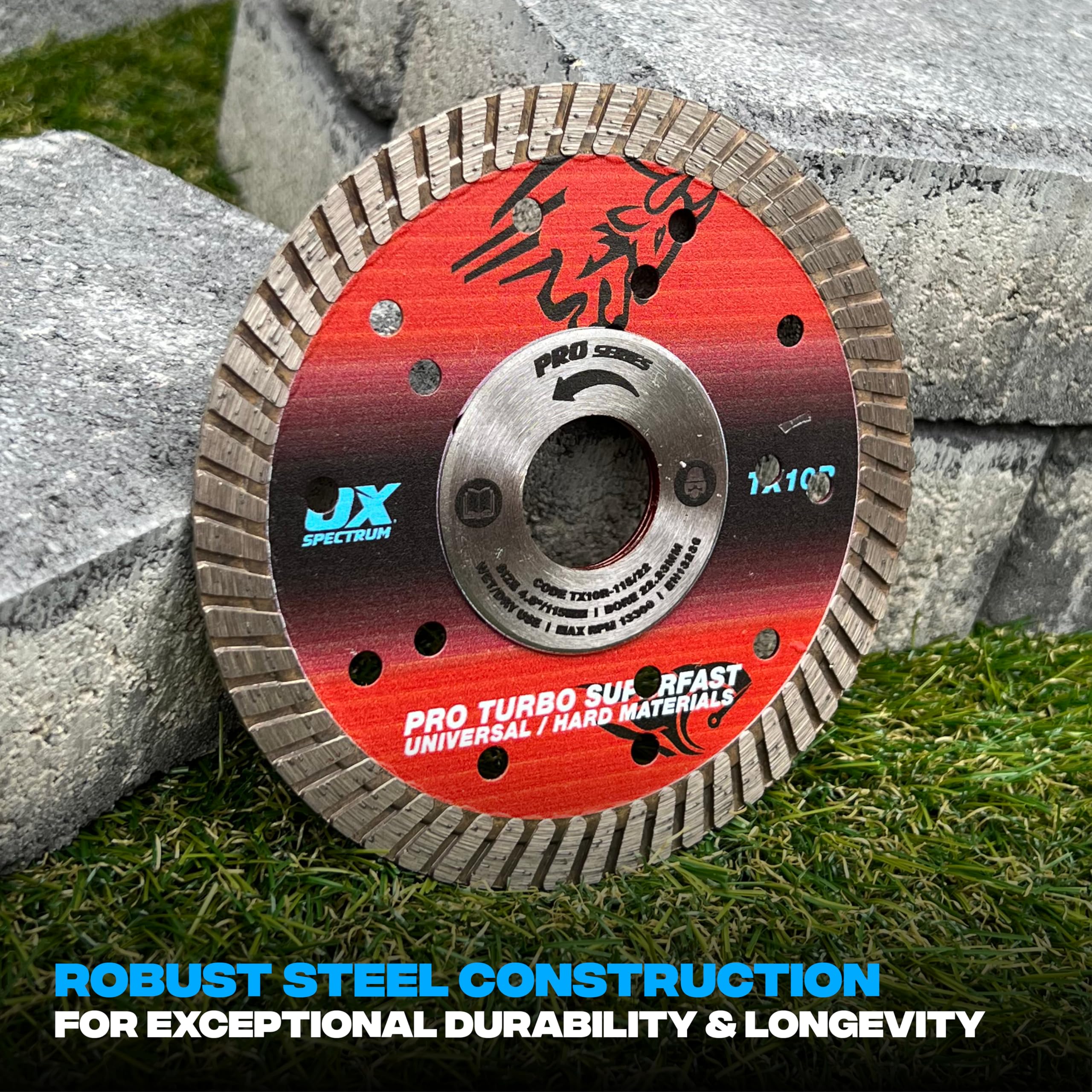 Spectrum Superior Turbo Dia Blade - Multi-Steel - 300/20mm