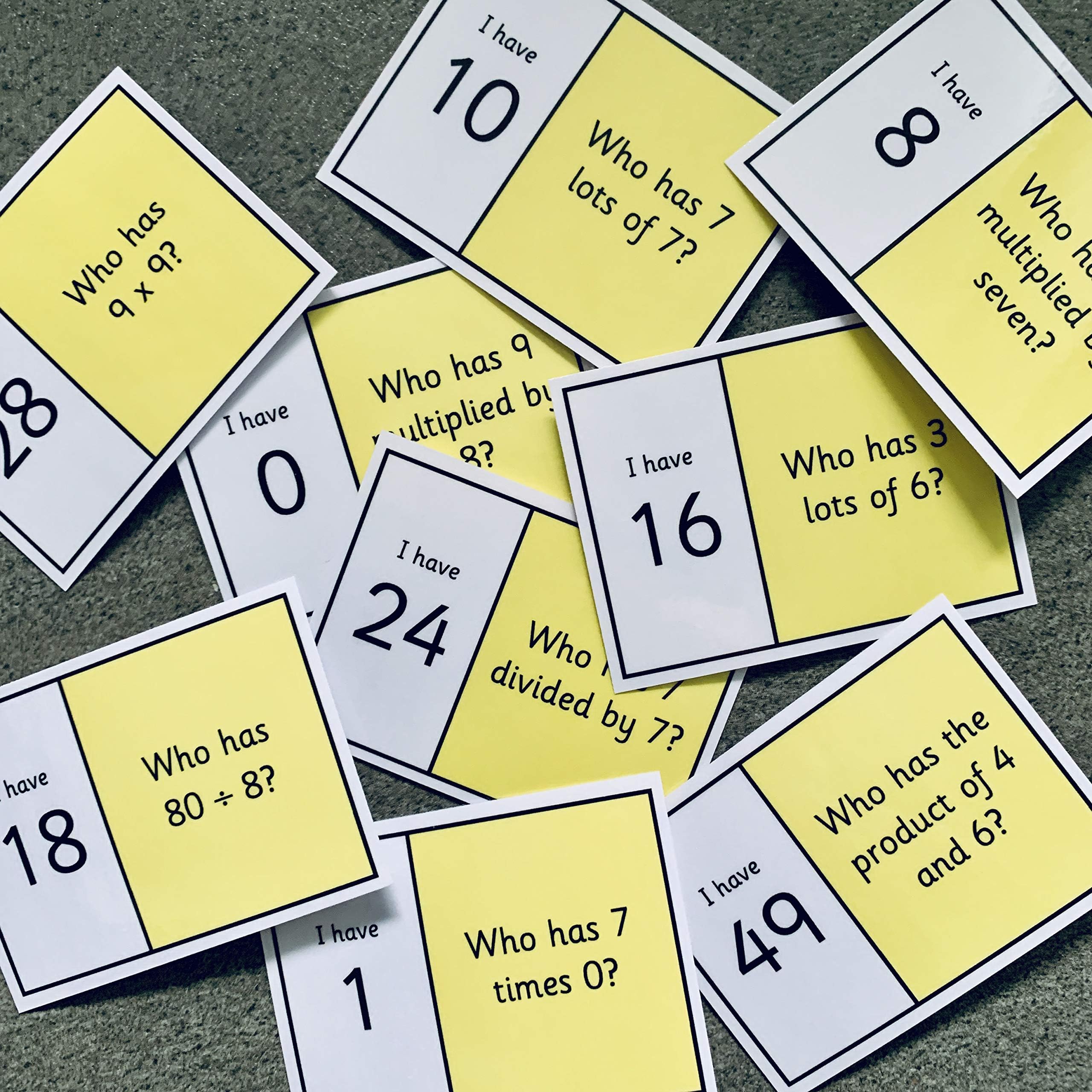 Maths Loop Cards Year 5 - Primary Teaching Resource - Laminated
