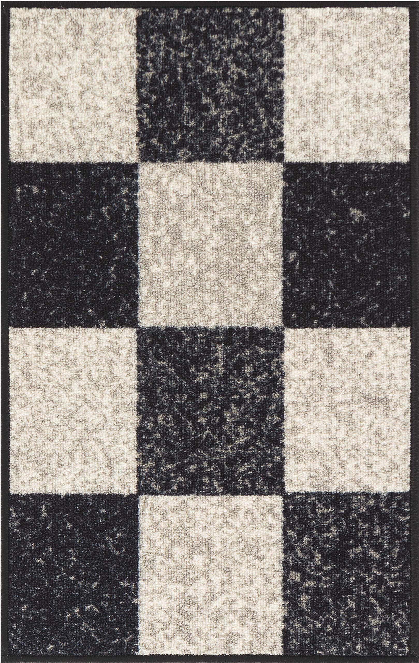 Washable Door Mat Kitchen Mats Non Slip Geometrical Design Hall Runner- Indoor Door Mat - Hallway-Passage Corridor Doormats - Floor Mat — view 26