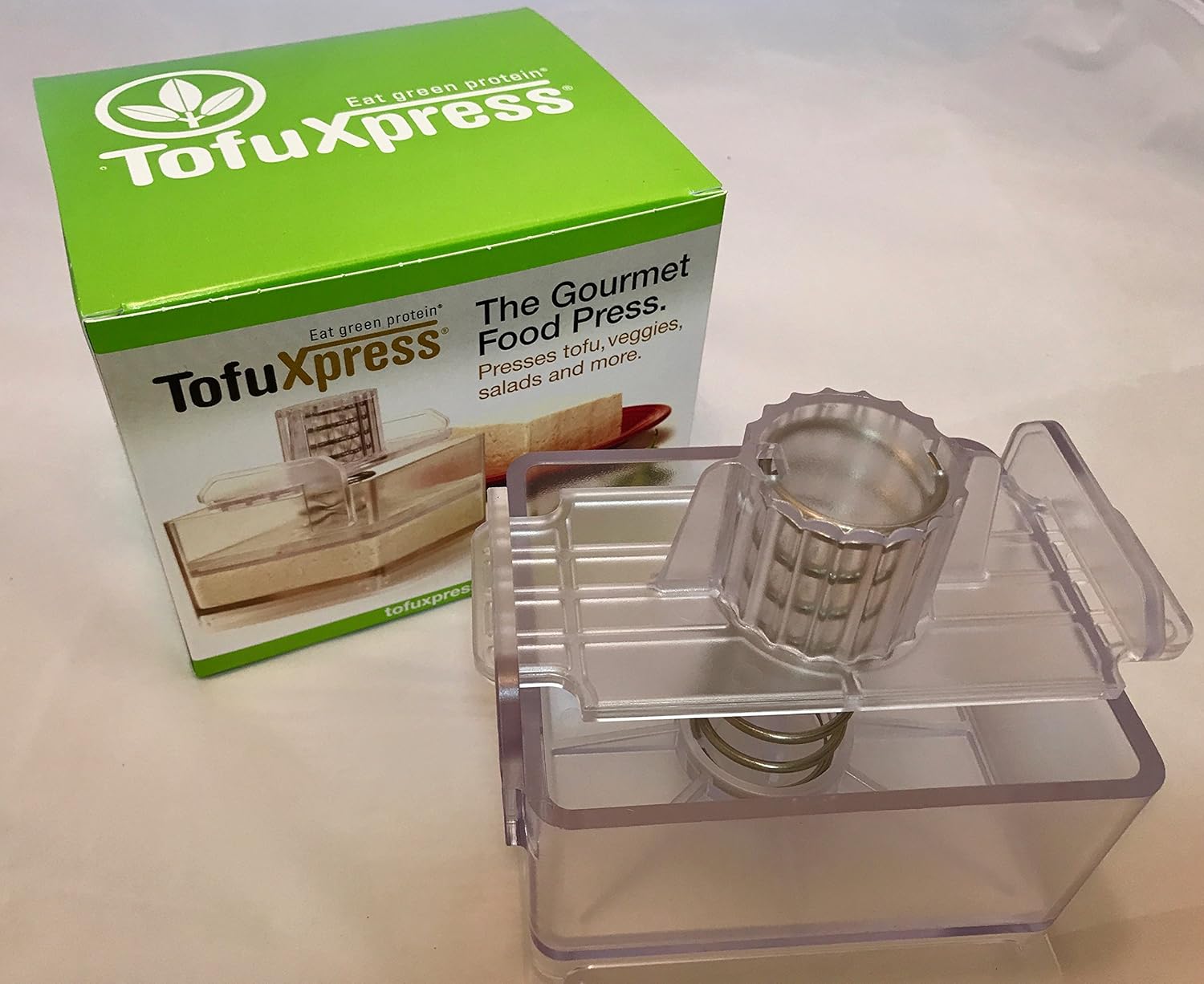 Amazon Gourmet Tofu Press / Marinating Dish Clear. TofuXpress