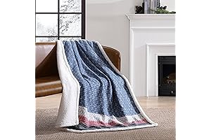 Soft & Cozy Sherpa Throw Blanket from Eddie Bauer Perfect for All Seasons