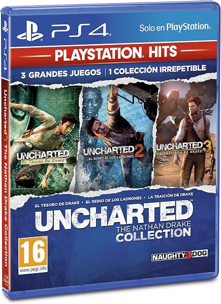 Playstation Uncharted Collection Hits - Versión 17 - 2
