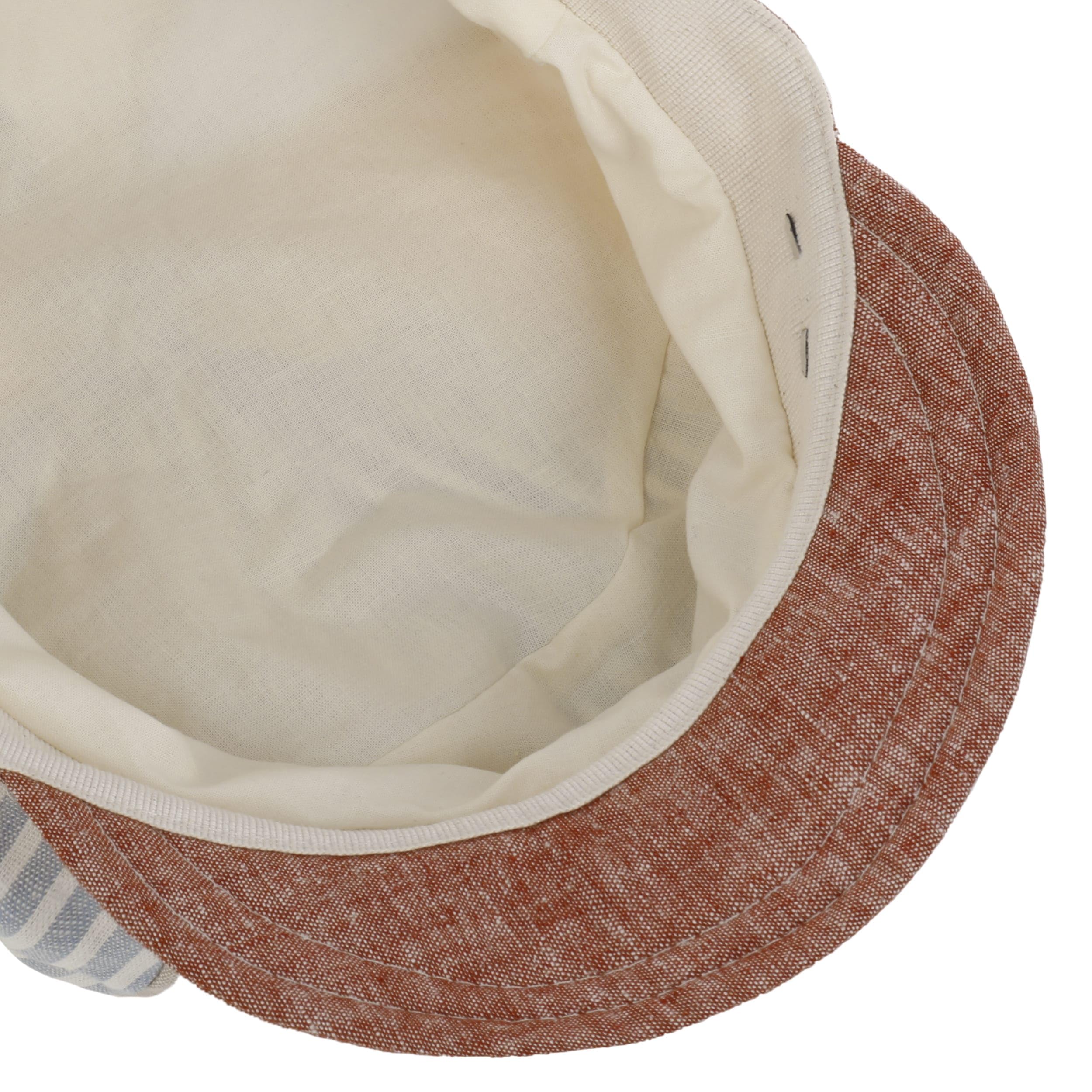 Lipodo Multicolour Stripes Ballonmütze Schirmmütze Made in Italy Damen Frühling Sommer