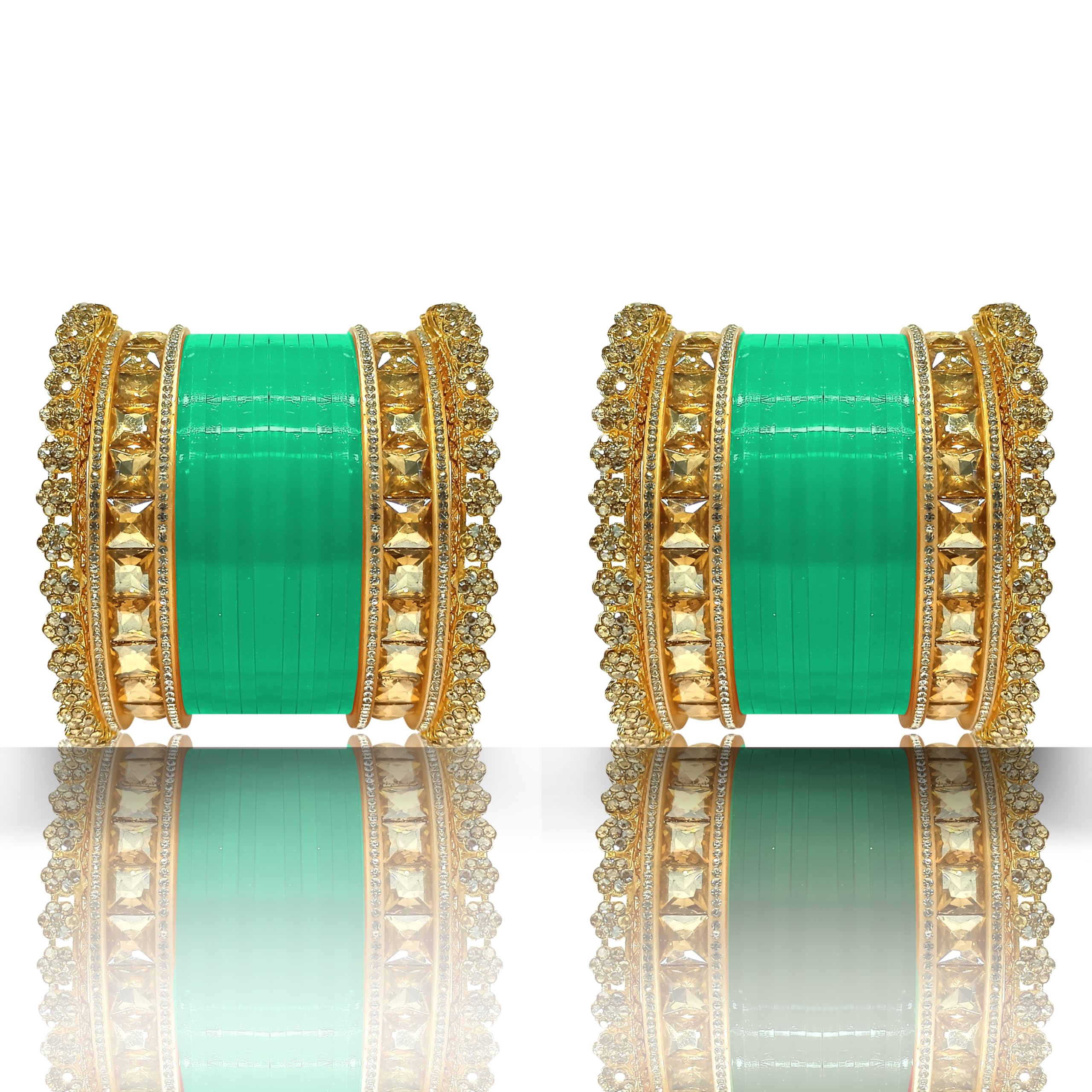 See full amazon price history chart for Bridal Punjabi Chuda Set for Womens and Girls (Set of 1) (Ice Green, 2.2) Bridal Punjabi Chuda Set for Womens and Girls (Set of 1) (Ice Green, 2.2) (B0CVQF62RP) Amazon Price History, Amazon Price Tracker